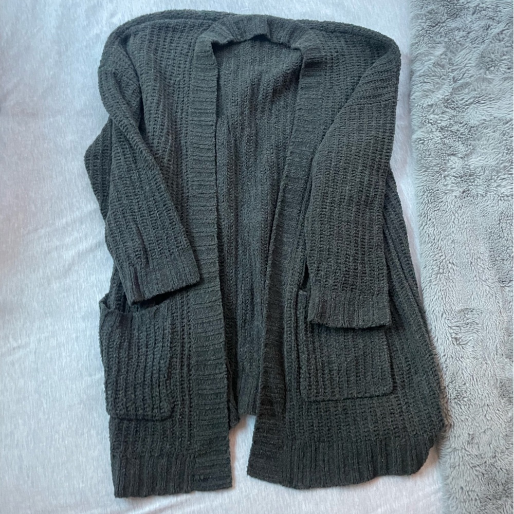 American Eagle Outfitters Charcoal Knit Sweater